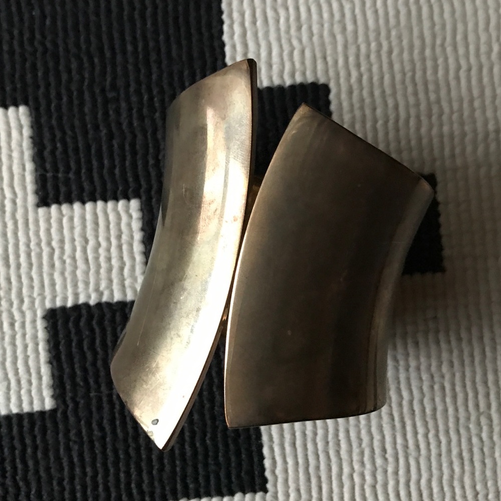 Gold Oversized Bangle